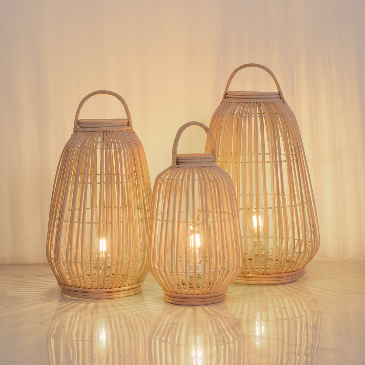 Bambo Boho Floor Lamp 012