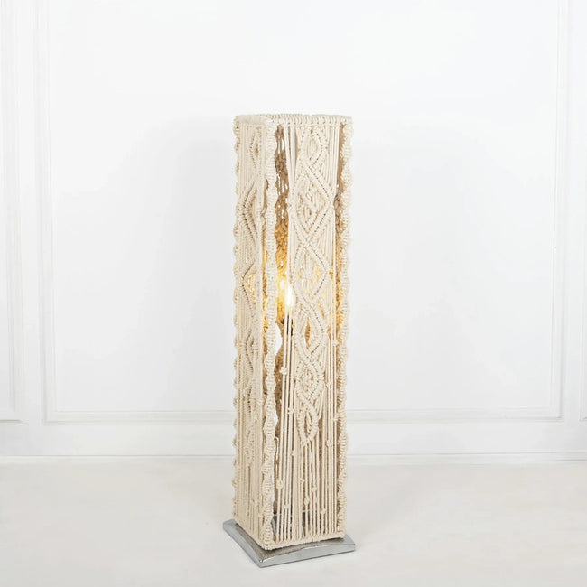 Makrami Boho Floor Lamp 002