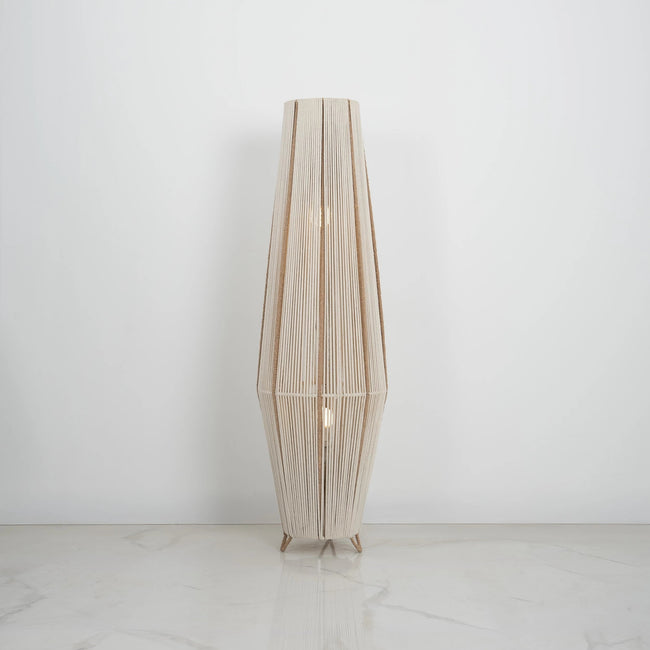 Makrami Boho Floor Lamp 012