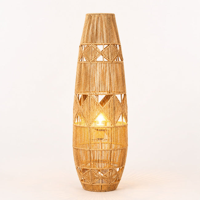 Makrami Boho Floor Lamp 014