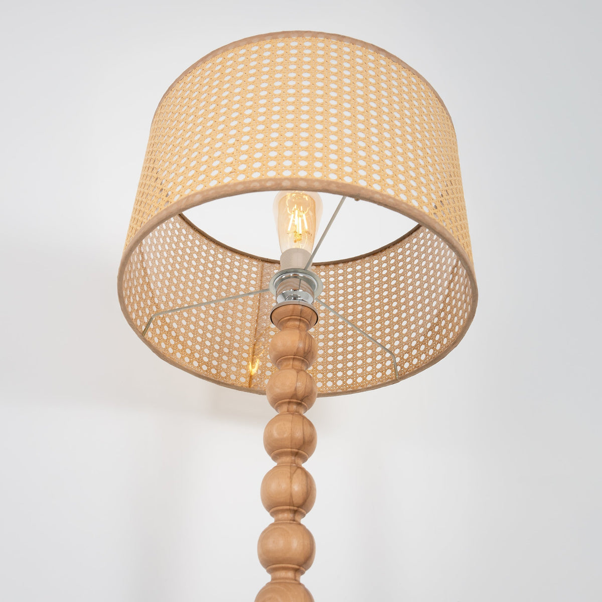 Rattan Boho Floor Lamp 016