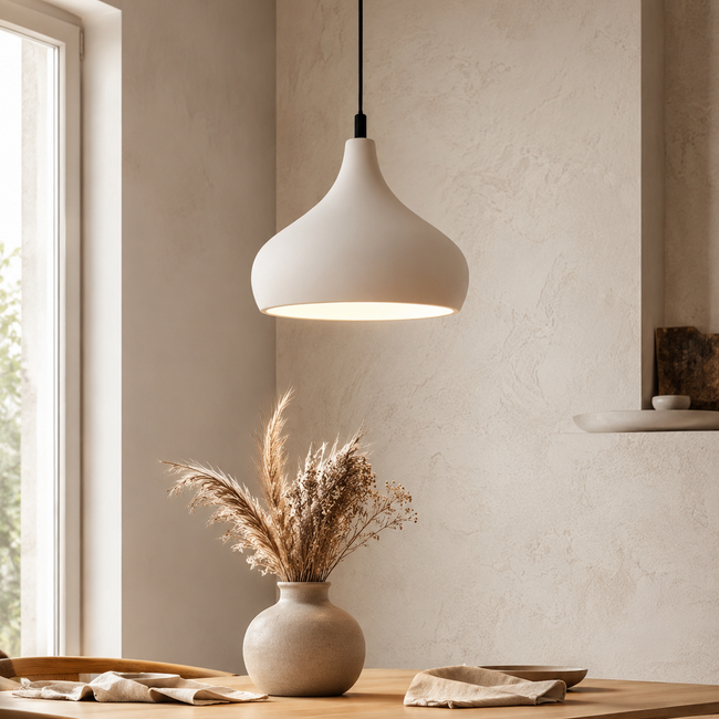 Maria Ceramic Bell Pendant