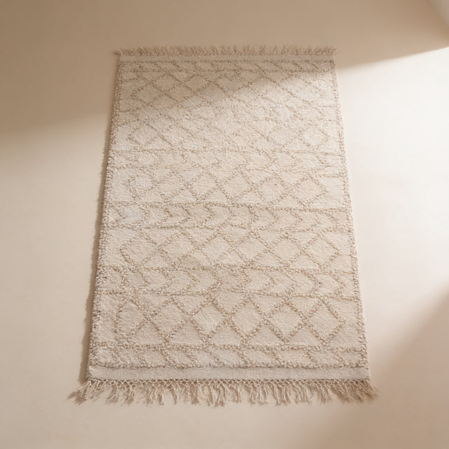 S1 handmade kilim rug — studio view
