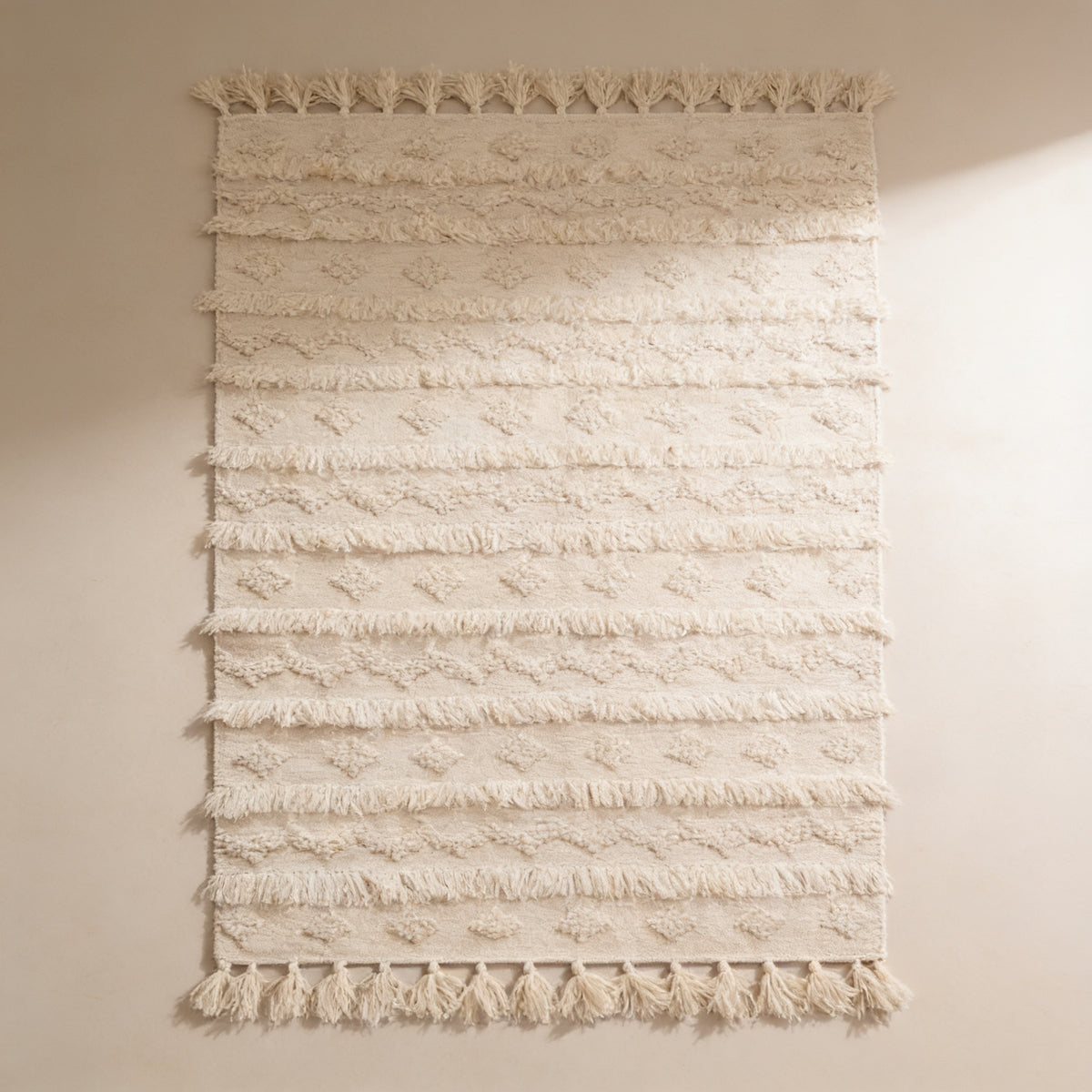 S10 handmade kilim rug — studio view