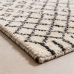 S100 handmade kilim rug — closeup view