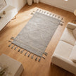 S104 handmade kilim rug — lifestyle view