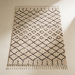 S106 handmade kilim rug — studio view