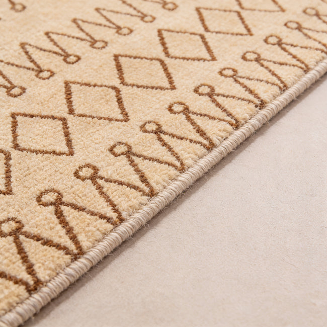 S108 handmade kilim rug — closeup view