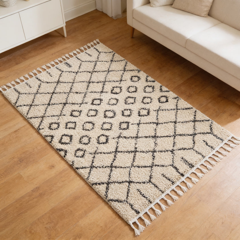S109 handmade kilim rug — lifestyle view