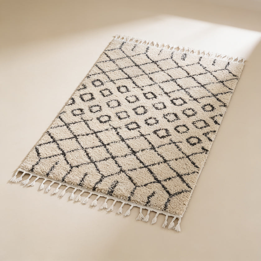 S109 handmade kilim rug — studio view