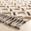 S115 handmade kilim rug — closeup view