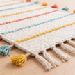 S116 handmade kilim rug — closeup view