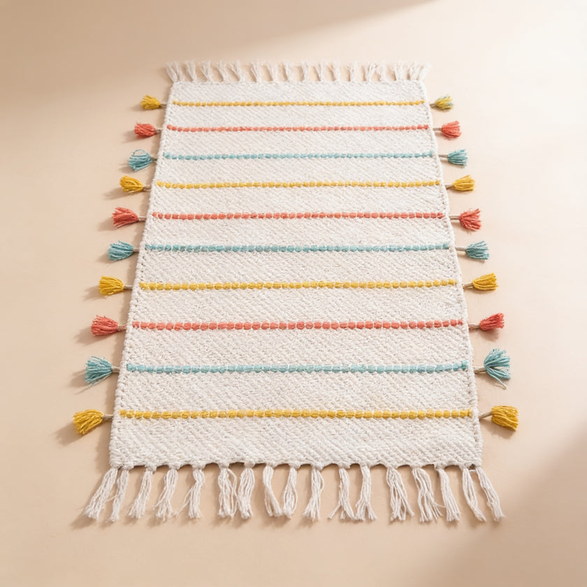 S116 handmade kilim rug — studio view