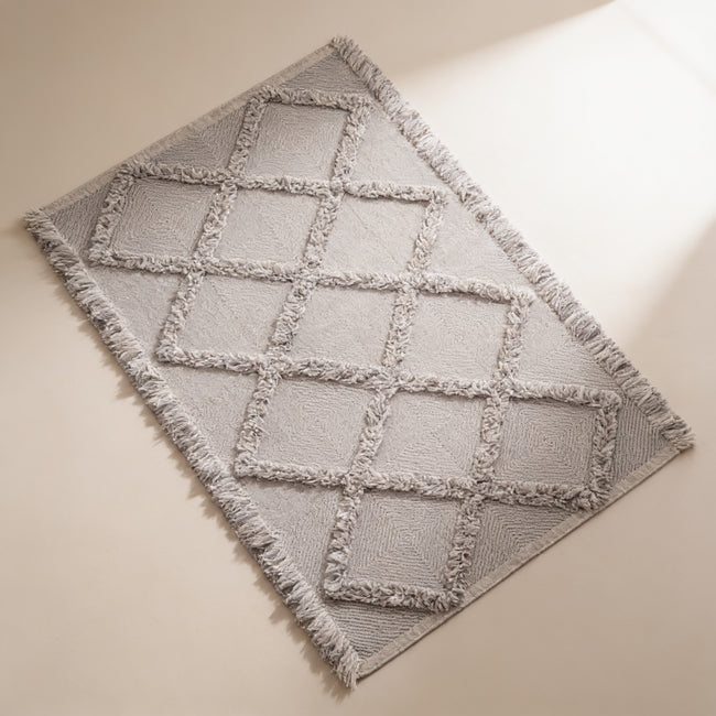 S117 handmade kilim rug — studio view
