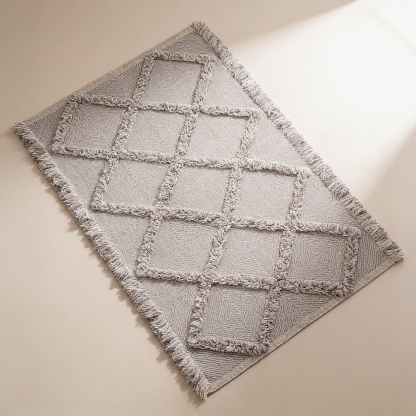 S117 handmade kilim rug — studio view
