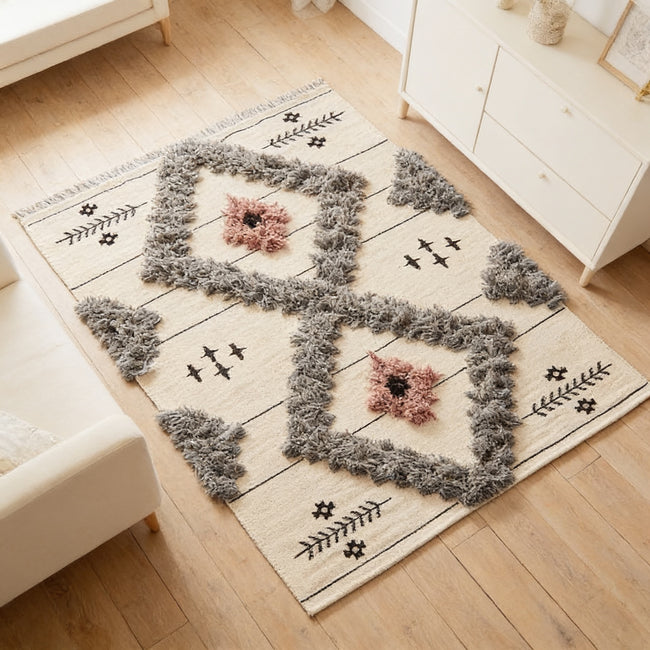 S119 handmade kilim rug — lifestyle view