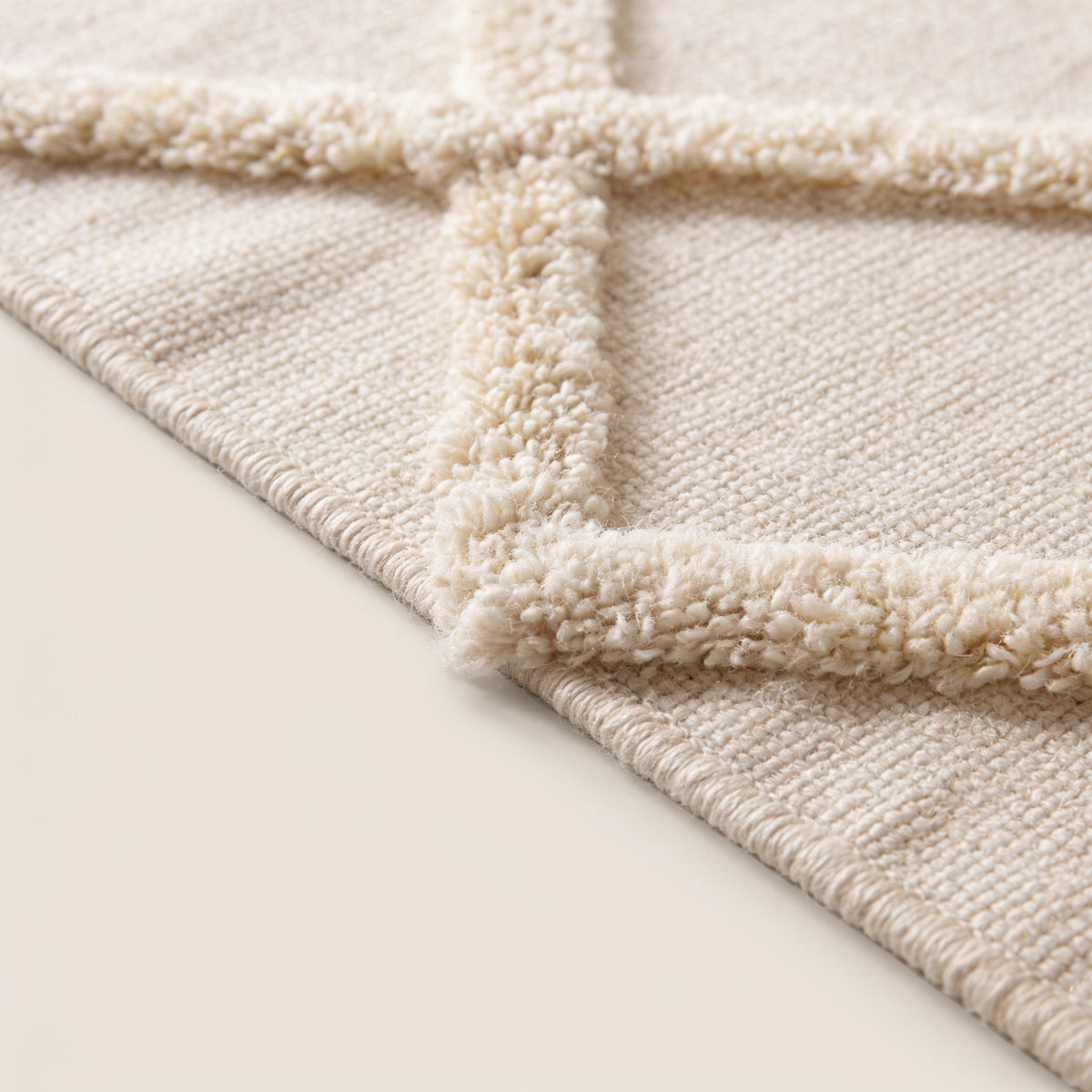 S120 handmade kilim rug — closeup view