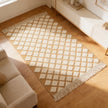 S121 handmade kilim rug — lifestyle view