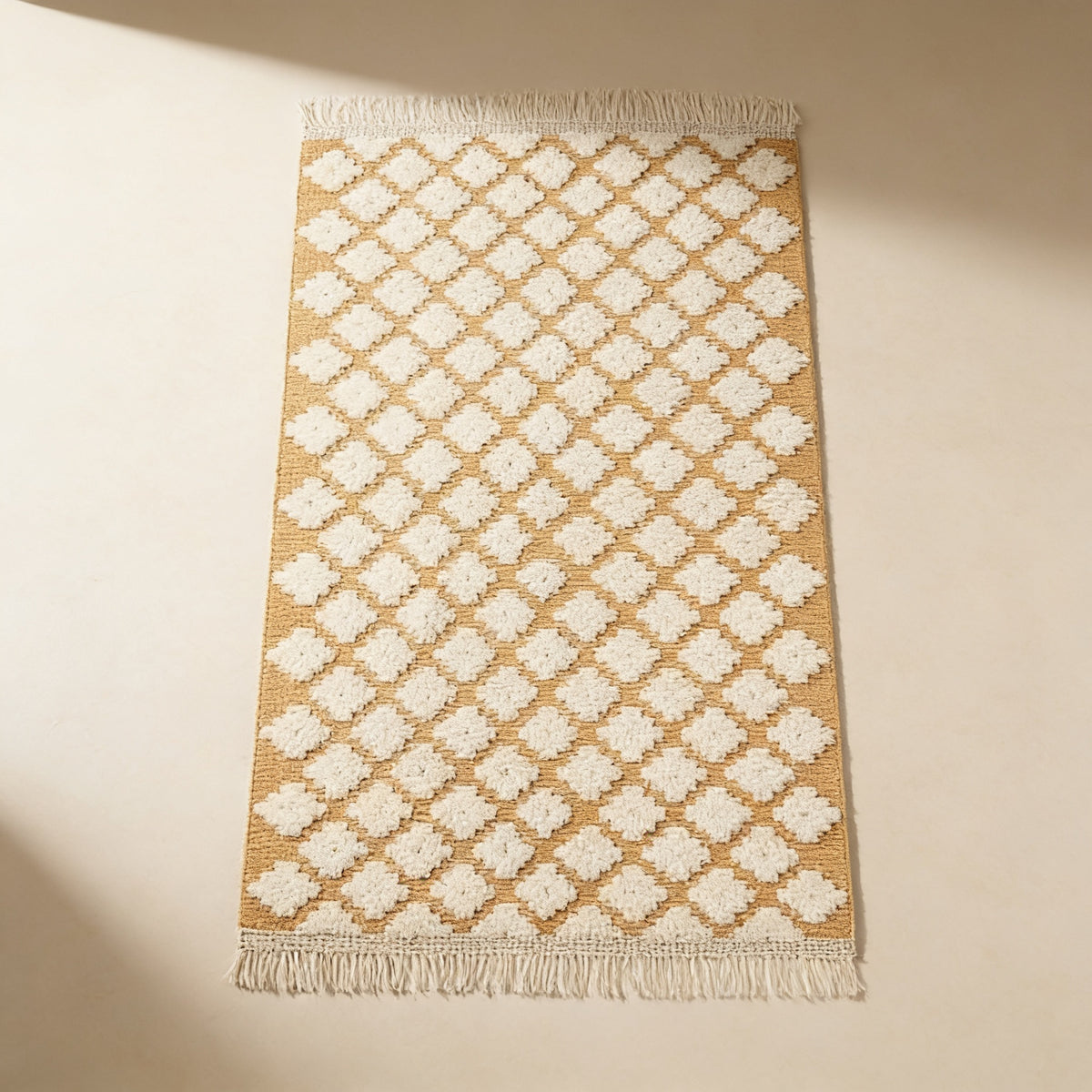 S121 handmade kilim rug — studio view