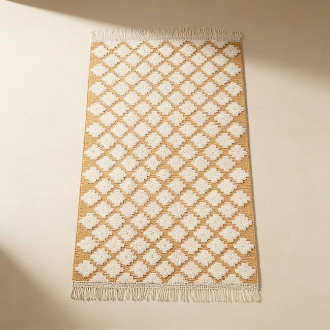 S121 handmade kilim rug — studio view