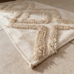 S122 handmade kilim rug — closeup view