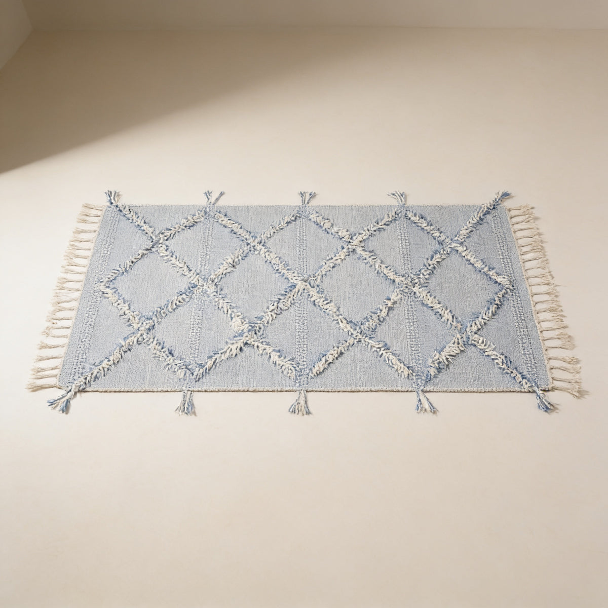 S123 handmade kilim rug — studio view