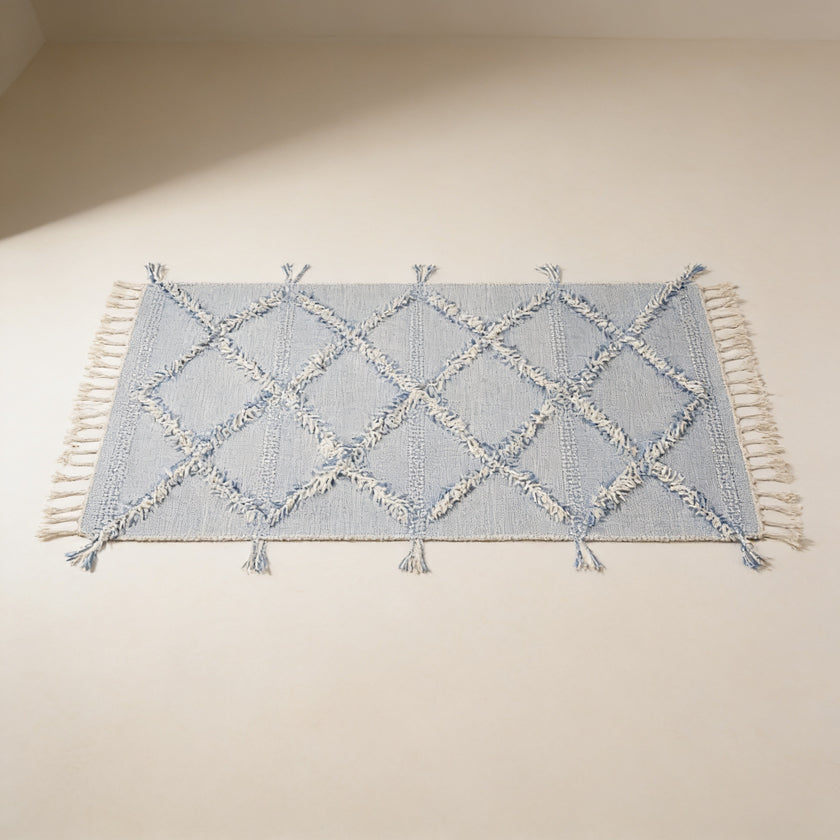S123 handmade kilim rug — studio view