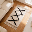 S125 handmade kilim rug — lifestyle view