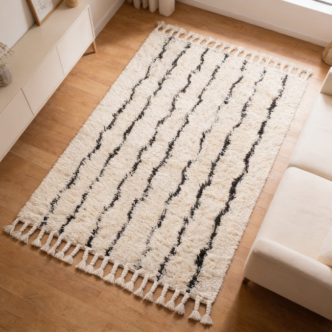 S126 handmade kilim rug — lifestyle view