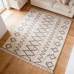 S128 handmade kilim rug — lifestyle view