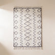 S128 handmade kilim rug — studio view