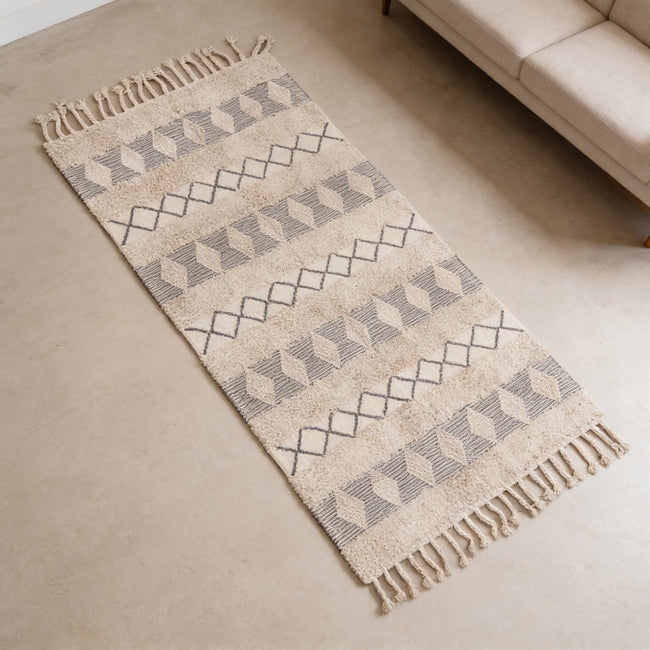 S129 handmade kilim rug lifestyle view
