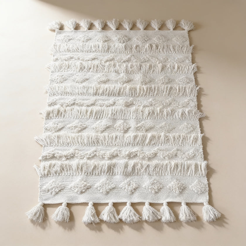 S13 handmade kilim rug — studio view