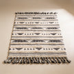 S130 handmade kilim rug — studio view