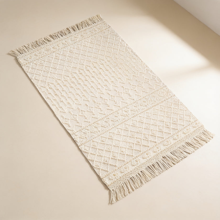 S131 handmade kilim rug — studio view