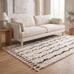 S132 handmade kilim rug — lifestyle view