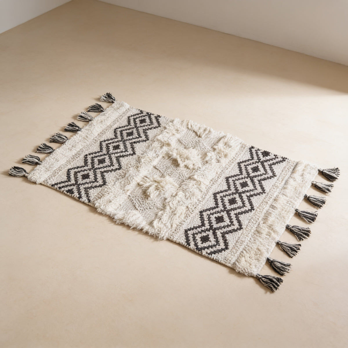 S134 handmade kilim rug — studio view