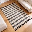 S136 handmade kilim rug — lifestyle view