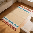 S138 handmade kilim rug — lifestyle view