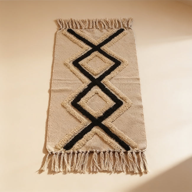 S14 handmade kilim rug — studio view