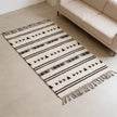 S143 handmade kilim rug lifestyle view