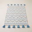 S144 handmade kilim rug — studio view