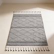 S147 handmade kilim rug — studio view