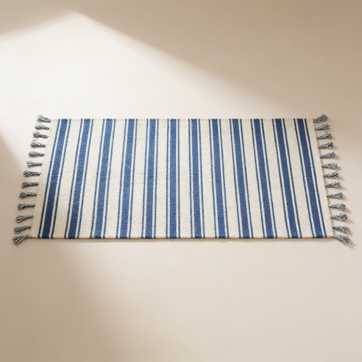 S149 handmade kilim rug — studio view