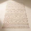 S15 handmade kilim rug — studio view