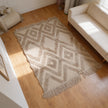 S156 handmade kilim rug — lifestyle view