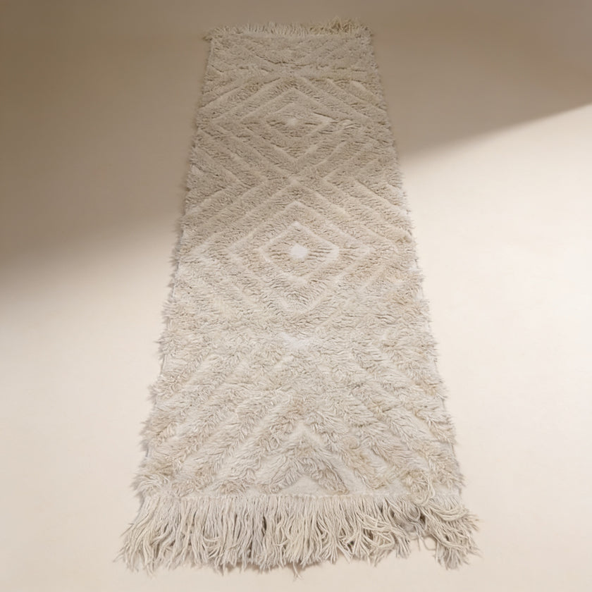 S158 handmade kilim rug — studio view