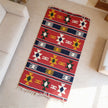 S163 handmade kilim rug lifestyle view