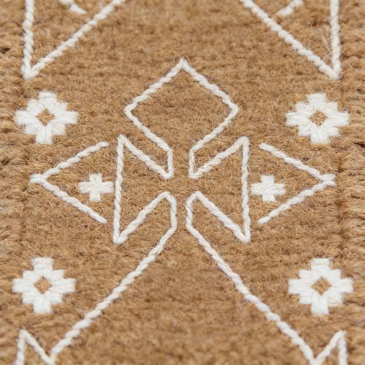 S164 handmade kilim rug closeup view