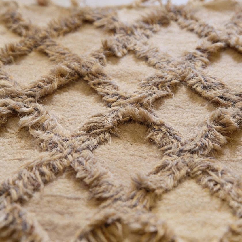S167 handmade kilim rug closeup view